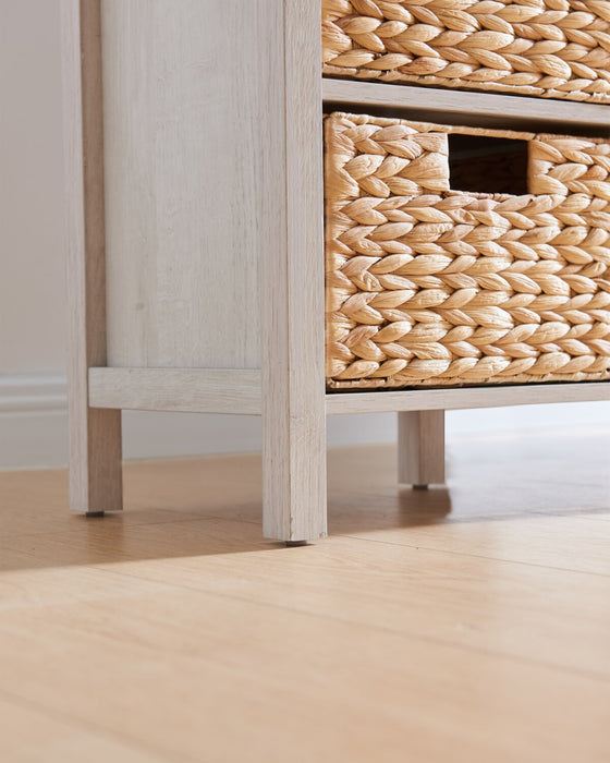 Jon Chairside Table - White