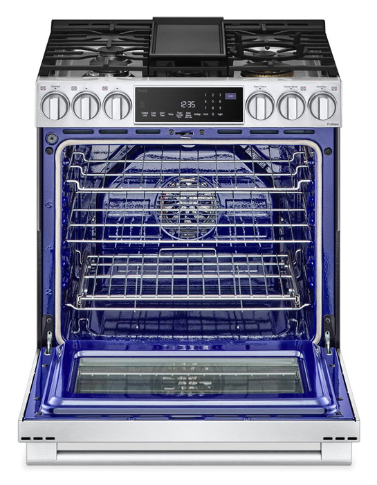 LG STUDIO 6.3 Cu. Ft. InstaView® Gas Slide-In Range - LSGS6338F