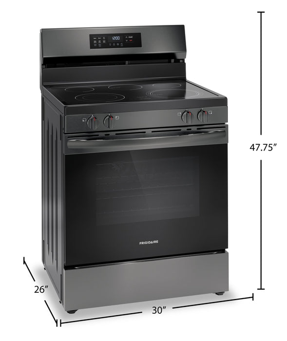 Frigidaire 5.3 Cu. Ft. Electric Range with Air Fry - FCRE308CAD