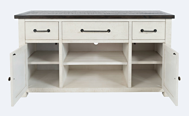 Madison 60\" TV Stand - White