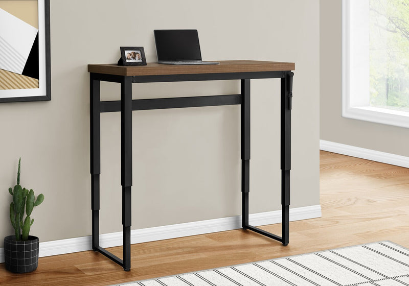Kai Height-Adjustable Desk - Walnut