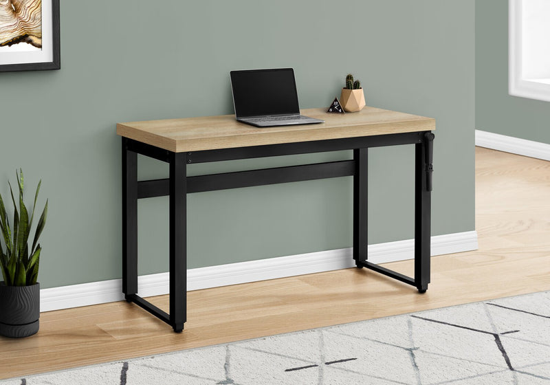 Kai Height-Adjustable Desk - Natural