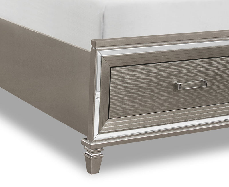 Max 5-Piece King Bedroom Package - Silver