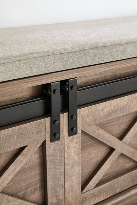 Gavin Bench with Shoe Storage