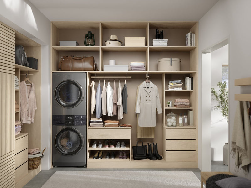 Electrolux Laundry Tower™ with 5.2 Cu. Ft. Washer and 8 Cu. Ft. Electric Dryer - ELTE760CAT 