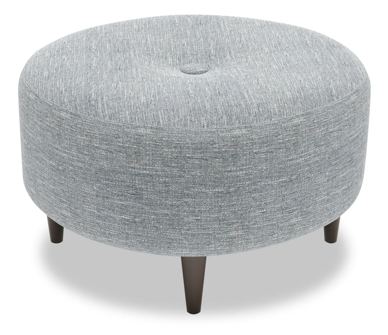 Sofa Lab The Curve Ottoman - Luna Pewter