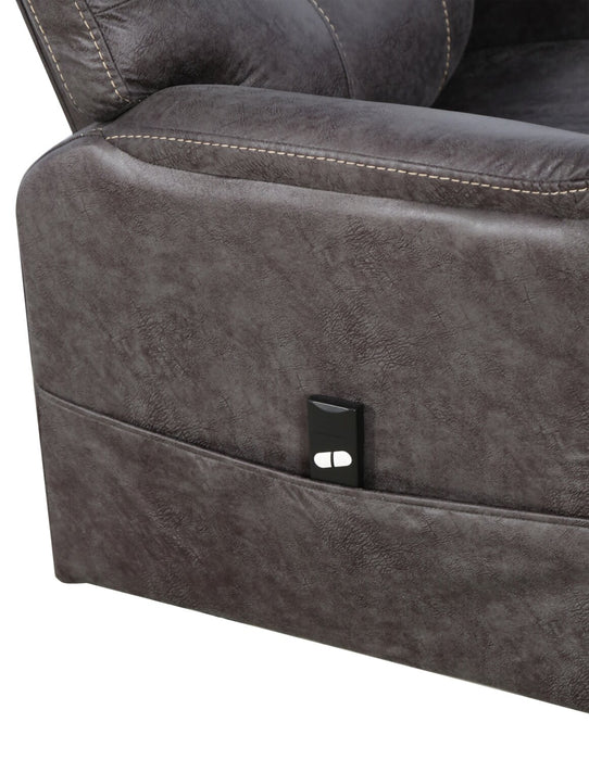 Landon Power Lift Recliner – Dark Grey