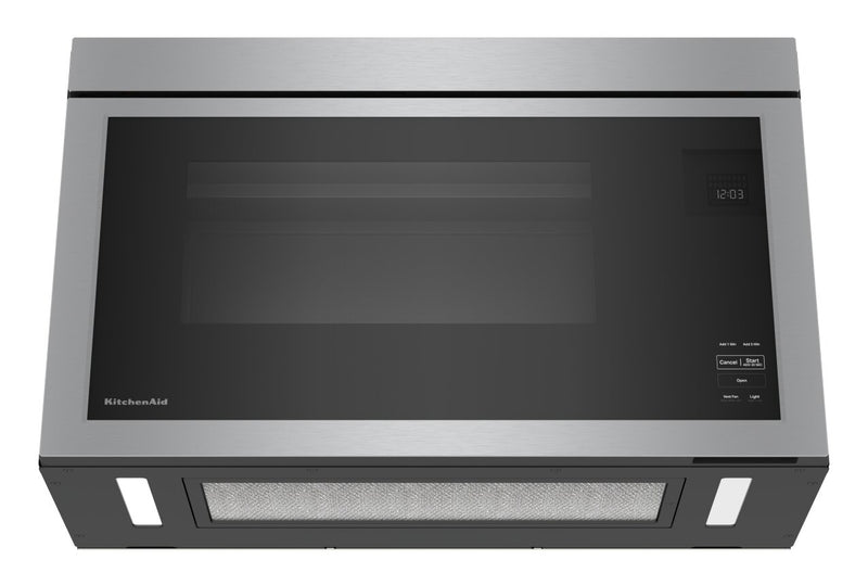 KitchenAid 1.1 Cu. Ft. Over-the-Range Microwave with Flush Built-In Design - YKMMF330PPS