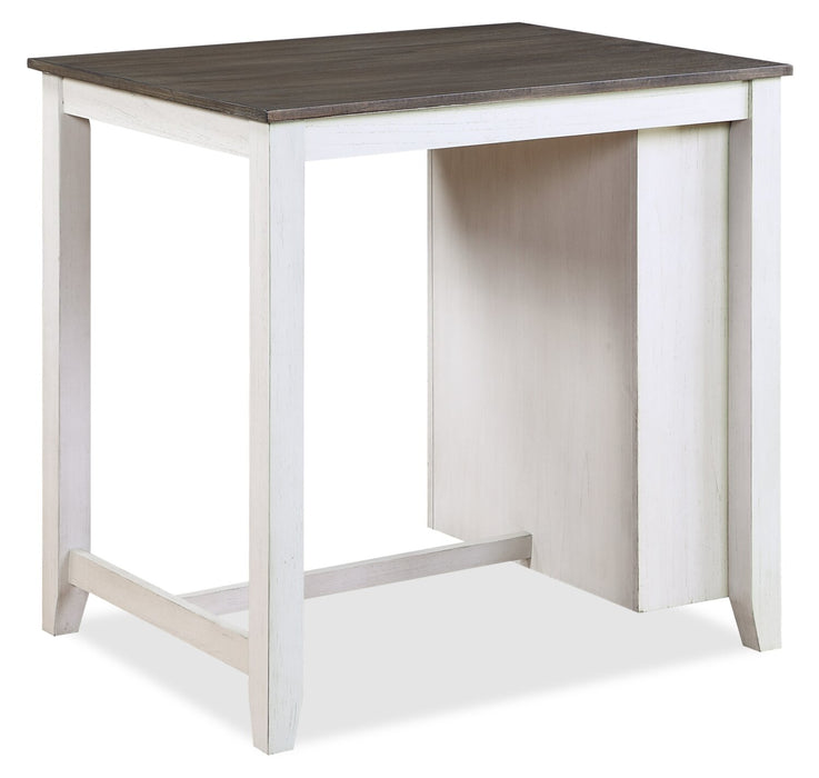 Lane 3-Piece Counter-Height Dining Package - White
