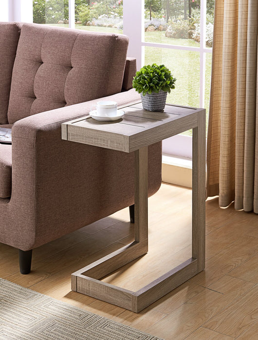 Orrie Chairside Table – Taupe 