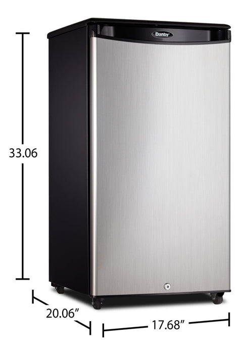 Danby 3.3 Cu. Ft. Outdoor Compact Refrigerator - DAR033A1BSLDBO
