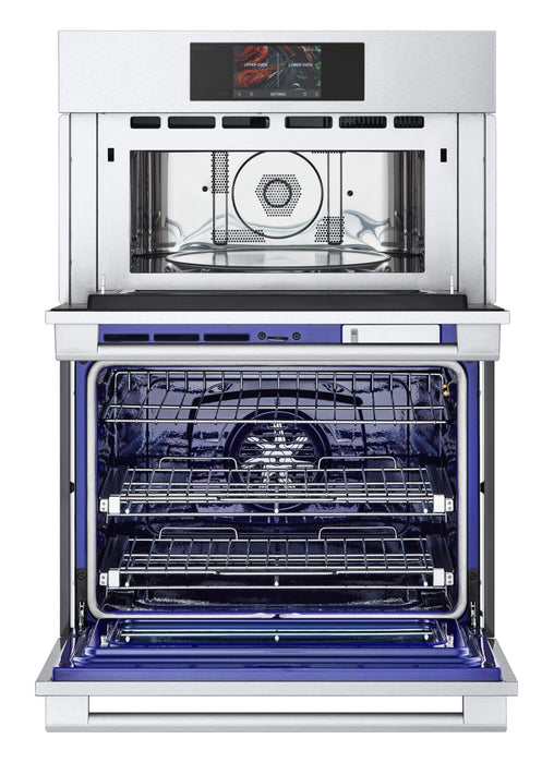 LG STUDIO 6.4 Cu. Ft. InstaView® Double Wall Oven - WCES6428F