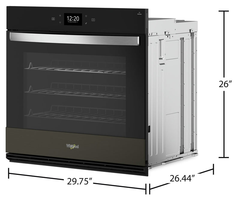Whirlpool 5 Cu. Ft. Smart Single Wall Oven with Air Fry - WOES7030PV