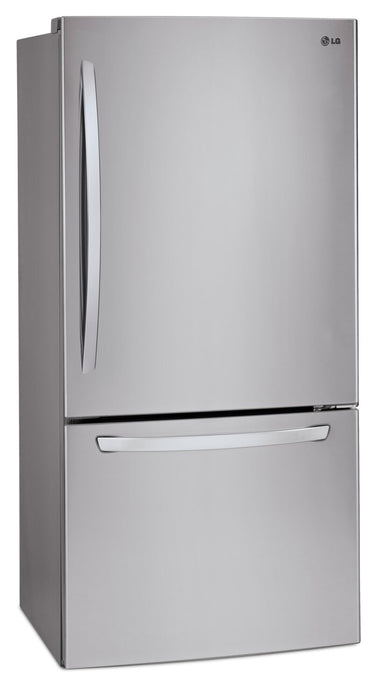 LG 22 Cu. Ft. Bottom-Freezer Refrigerator - LRDNS2200S
