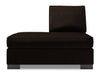 Sofa Lab Track LAF Chaise Return - Luxury Chocolate