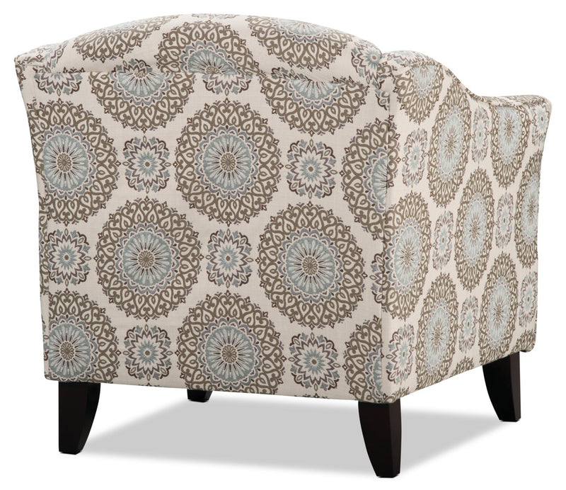 Tula Fabric Accent Chair - Twilight