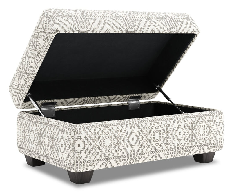 Sofa Lab The Trunk Ottoman - Greystone