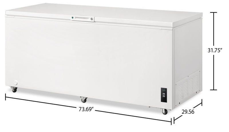 Frigidaire 19.8 Cu. Ft. Chest Freezer - FFCL2042AW