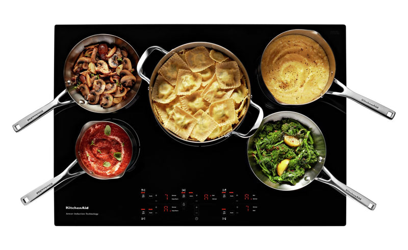 KitchenAid 30\" Sensor Induction Cooktop - KCIG550JBL