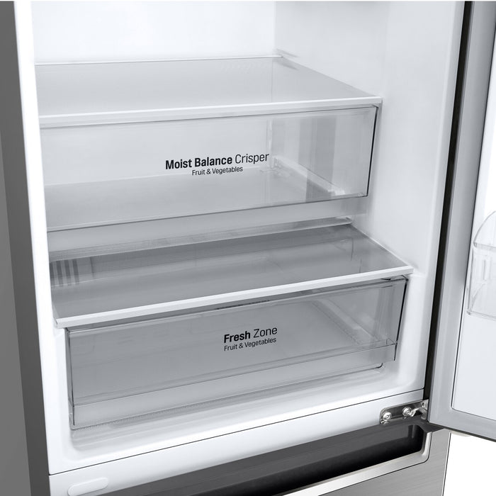 LG 12 Cu. Ft. Counter-Depth Bottom-Freezer Refrigerator - LBNC12231V