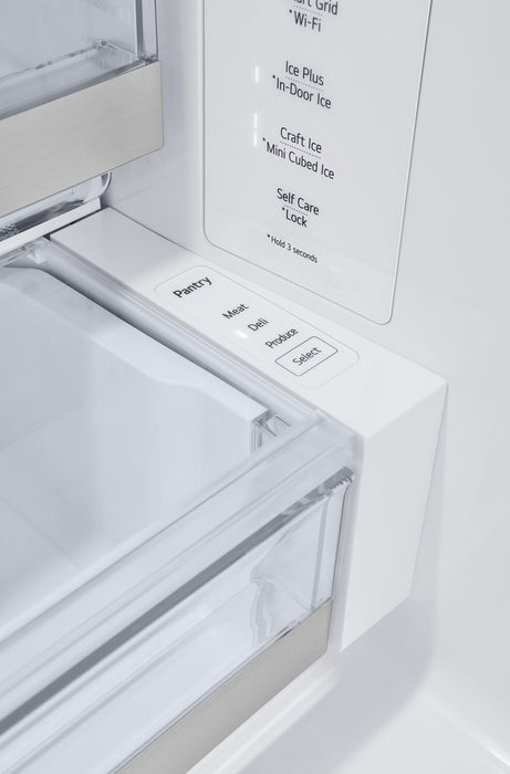 LG 31 Cu. Ft. Smart French-Door Refrigerator with Four Types of Ice - LRYXS3106S 
