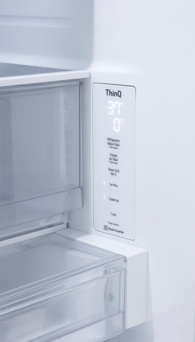 LG 32 Cu. Ft. Smart Standard-Depth MAX™ French-Door Refrigerator - LRFLS3206S