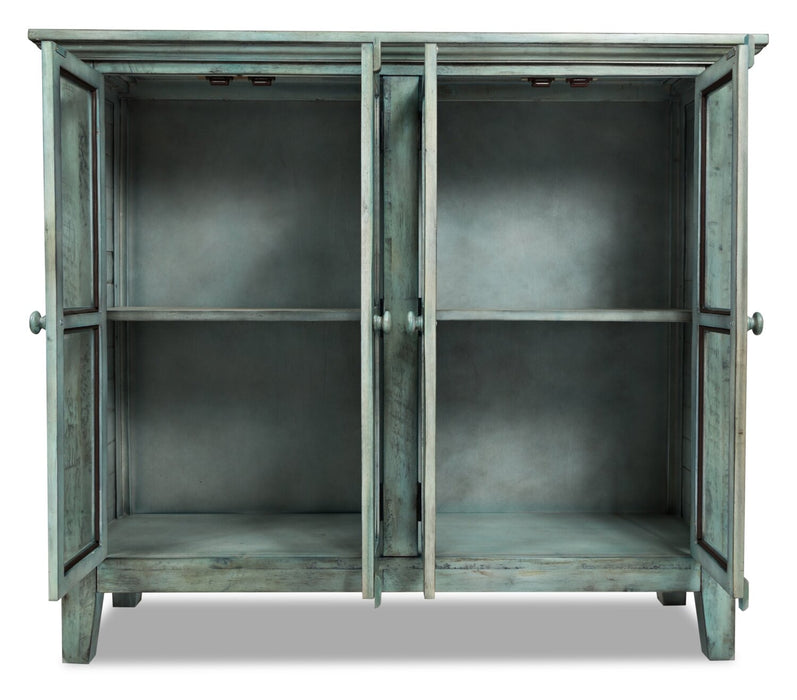 Rocco Medium Accent Cabinet - Blue
