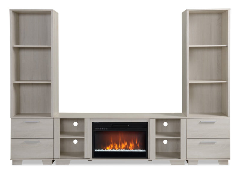 Antoni 3-Piece Entertainment Centre with 65” TV Opening - White