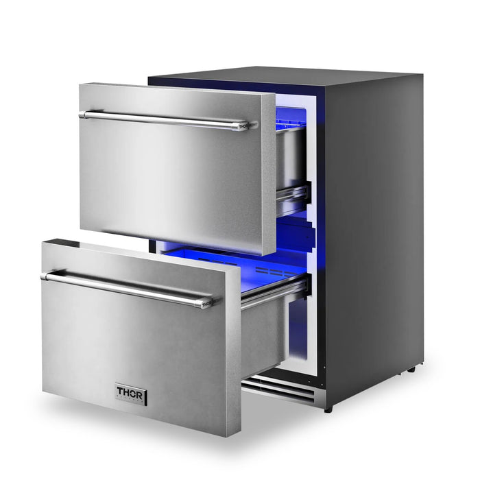 Thor Kitchen 3.36 Cu. Ft. Indoor/Outdoor Freezer Drawer - TRZ24U