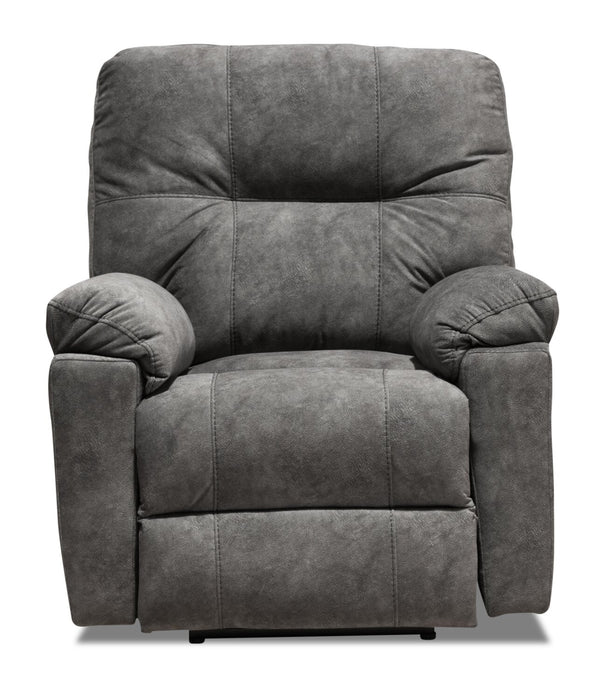 Gybson Polyester Recliner - Grey