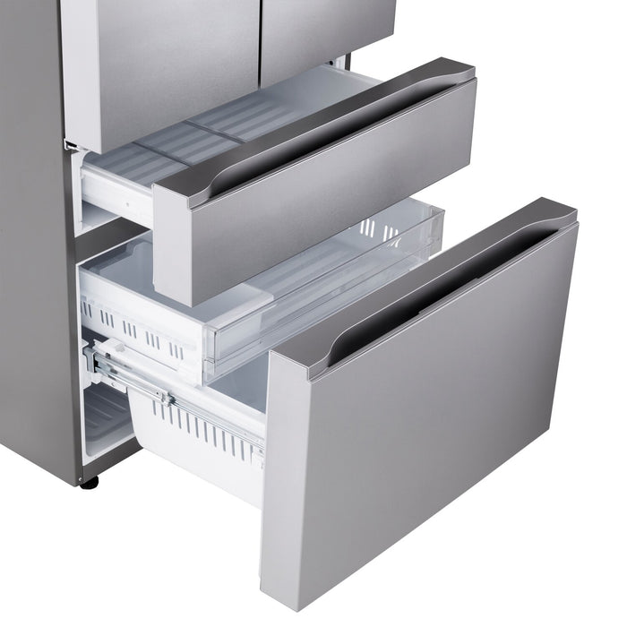LG 30 Cu. Ft. Smart 4-Door French-Door Refrigerator with Full-Convert Drawer™ - LF30S8210S