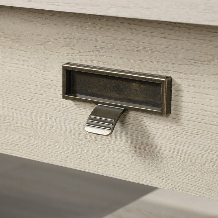 Kyree Executive Desk - Chalked Chestnut 