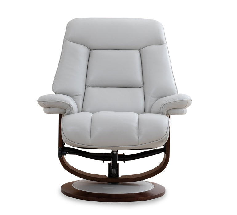 Maven Genuine Leather Power Reclining Chair and Footrest
