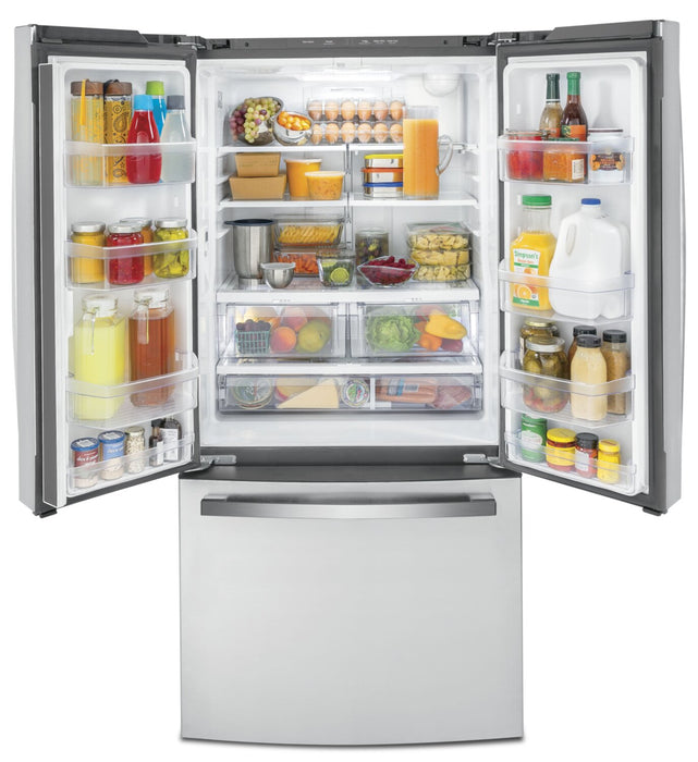 GE 18.6 Cu. Ft. Counter-Depth French-Door Refrigerator - GWE19JYLFS