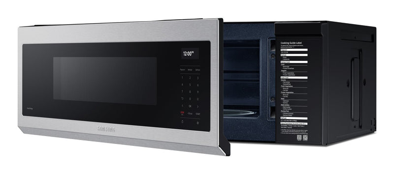 Samsung 1.1 Cu. Ft. Low-Profile Over-the-Range Microwave - ME11A7710DS/AC