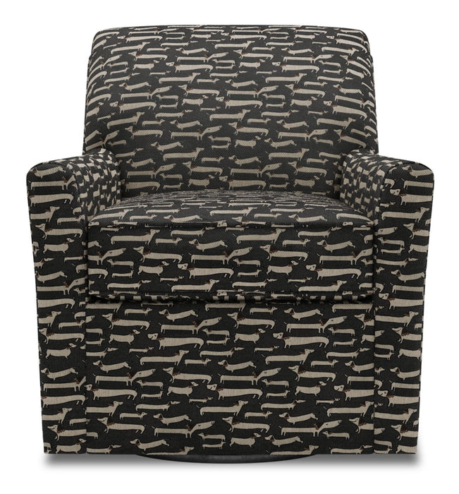 Sofa Lab The Swivel Chair - Peppercorn