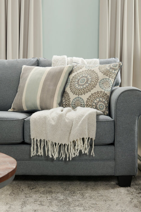 Tula Fabric Sofa - Steel