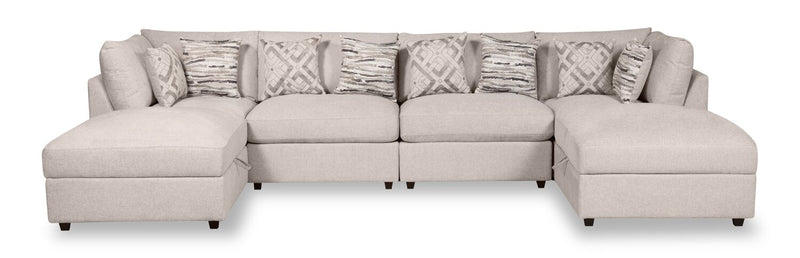 Evolve 6-Piece Sectional - Grey