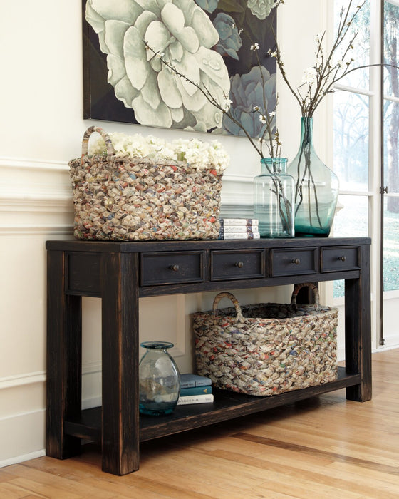 Breda Sofa Table - Black 