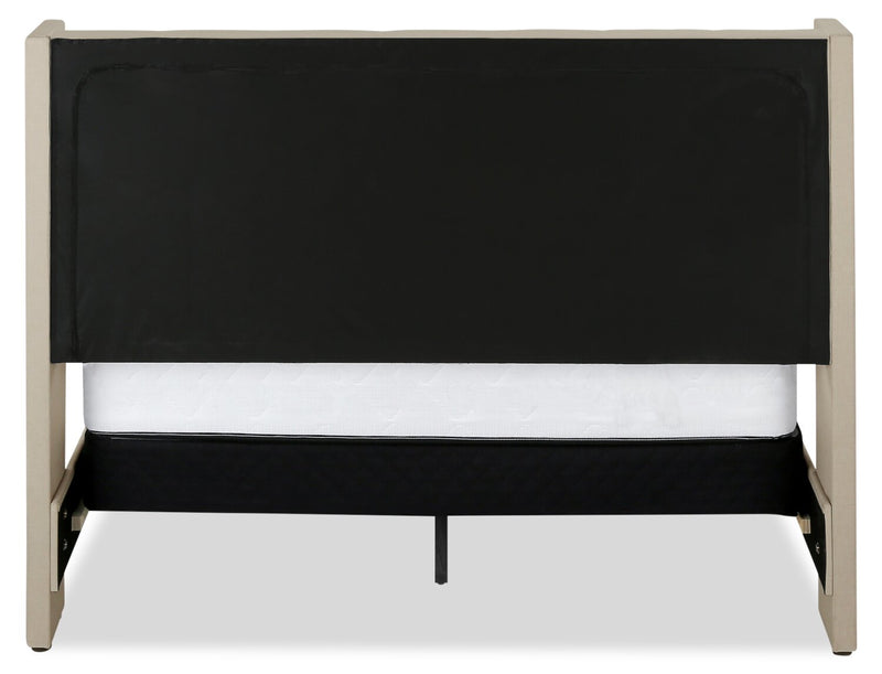 Zara Queen Bed - Beige
