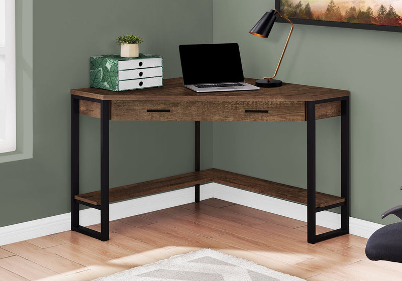 Christiana Corner Desk - Brown