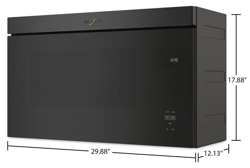 Whirlpool 1.1 Cu. Ft. Flush-Mount Over-the-Range Microwave - YWMMF5930PV