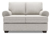 Sofa Lab Roll Loveseat - Luxury Silver