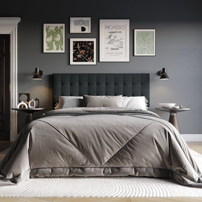 Ellis Twin Headboard - Charcoal