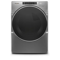 Whirlpool 7.4 Cu. Ft. Electric Dryer with Steam - Chrome Shadow - Stackable - YWED8620HC 