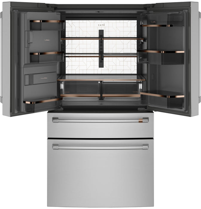 Café 27.8 Cu. Ft. 4-Door French-Door Refrigerator - CVE28DP2NS1