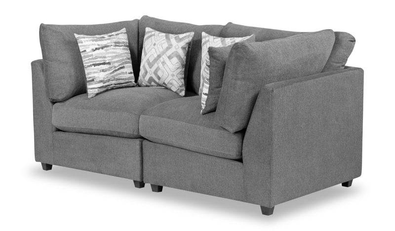Evolve Loveseat - Charcoal