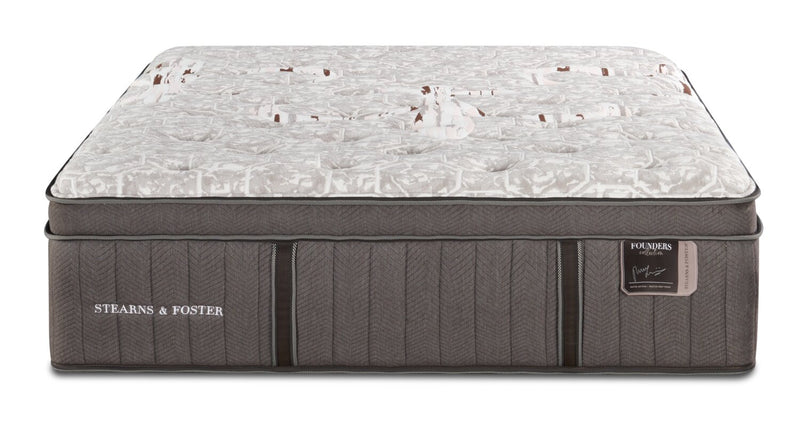 Stearns & Foster Founders Collection Derby County Eurotop King Mattress