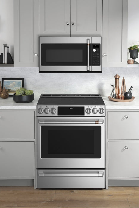 Café 5.7 Cu. Ft. Smart Induction Range with In-Oven Camera - CHS90XP2MS1
