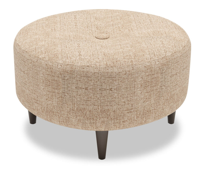 Sofa Lab The Curve Ottoman - Luxury Taupe